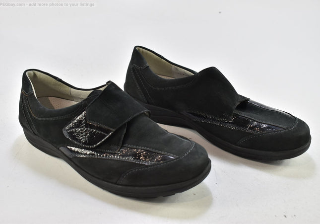 Waldläufer Damen Halbschuhe Freizeitschuhe UK 7 Nr. 25-A 361-Schuh-Gebraucht-secondhand
