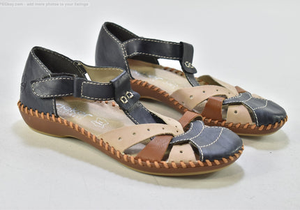 Rieker  Damen Sandale Sandalette  EUR 38 Nr. 26-S 2053