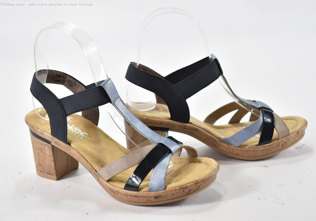 Rieker Damen Sandale Pantolette EUR 36 Nr. 25-S 3605-SchuhGebraucht