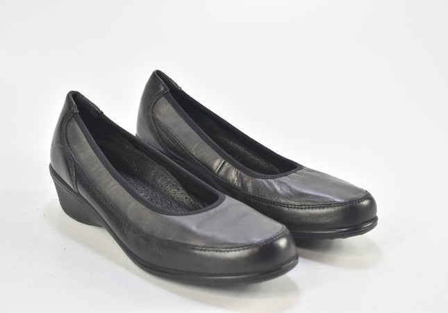 Medicus Damen Halbschuhe Slipper Ballerinas UK 4,5 Nr. 24-J 3819-Schuh-Gebraucht-secondhand