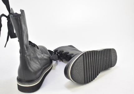 La Shoe Damen Stiefelette Boots EUR 38 Nr. 24-F 2304-Schuh-Gebraucht-secondhand