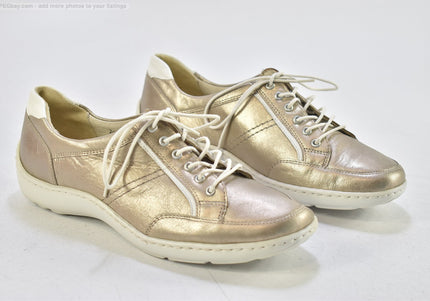 Waldläufer  Damen Halbschuhe Freizeitschuhe  UK 4,5 Nr. 26-Y 808