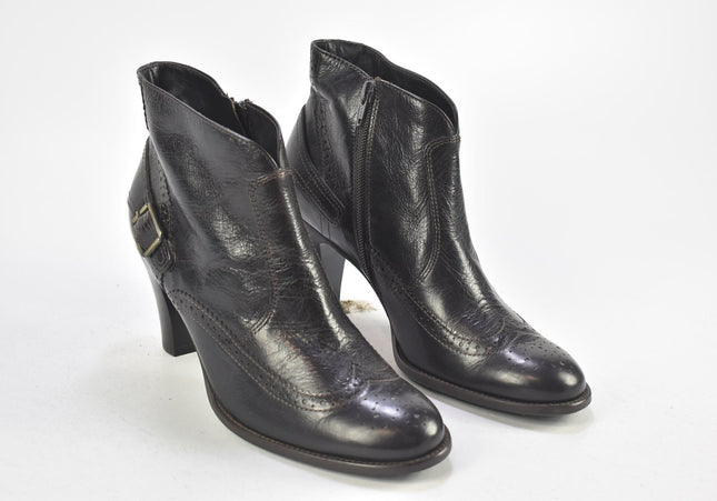 Paul Green Damen Stiefelette Boots UK 5 Nr. 24-J 2939-Schuh-Gebraucht-secondhand