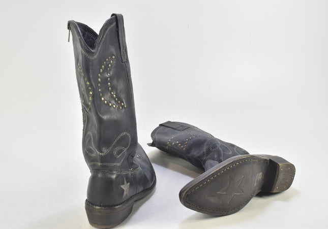 Vuvu Shoes Damen Stiefelette Boots EUR 37 Nr. 24-B 3232-Schuh-Gebraucht-secondhand