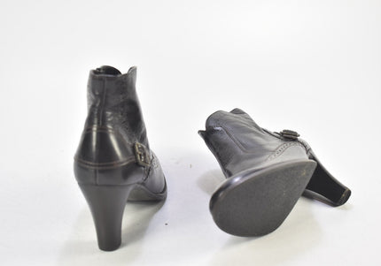 Paul Green Damen Stiefelette Boots UK 5 Nr. 24-J 2939-Schuh-Gebraucht-secondhand