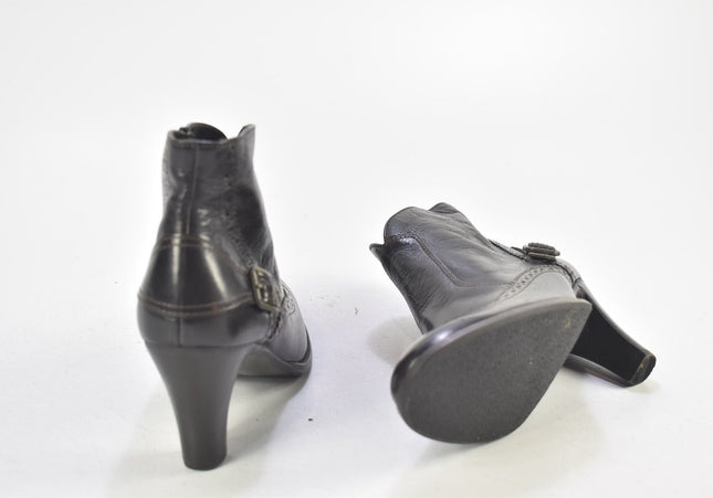 Paul Green Damen Stiefelette Boots UK 5 Nr. 24-J 2939-Schuh-Gebraucht-secondhand