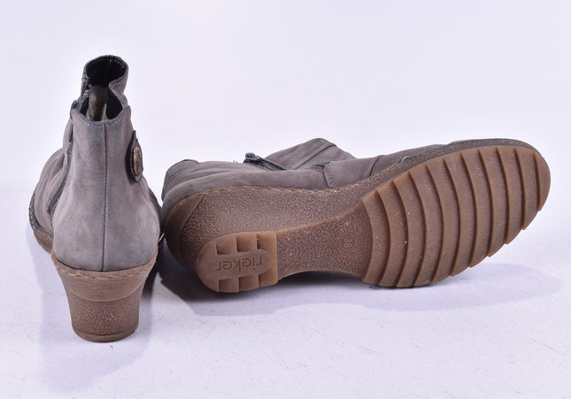 Rieker Damen Stiefelette Boots EUR 38 Nr. 24-M 3213-Schuh-Gebraucht-secondhand