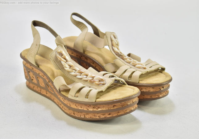 Rieker  Damen Sandale Sandalette  EUR 38 Nr. 26-S 205