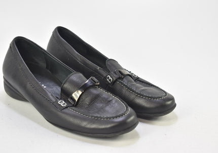 Theresia M. Damen Halbschuhe Slipper Ballerinas UK 7,5 Nr. 24-F 3597-Schuh-Gebraucht-secondhand