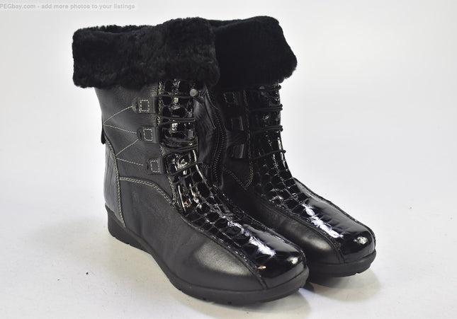 Jürgen Hirsch Damen Stiefelette Boots EUR 40 Nr. 24-B 5359-Schuh-Gebraucht-secondhand