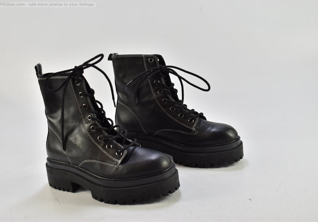 Topshop Damen Stiefelette Boots EUR 37 Nr. 24-B 6017-Schuh-Gebraucht-secondhand