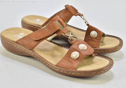 Rieker  Damen Sandale Pantolette  EUR 42 Nr. 26-S 1307