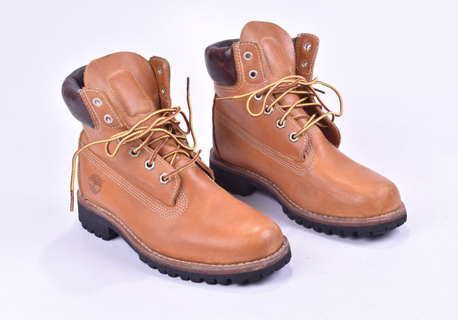 Timberland Damen Stiefelette Boots US 6,5 Nr. 23-A 323-Schuh-Gebraucht-secondhand
