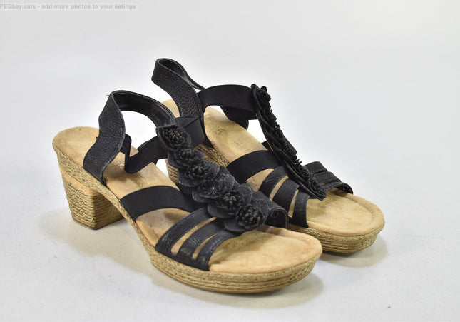 Rieker  Damen Sandale Sandalette  EUR 40 Nr. 26-S 1971