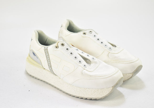 Replay Damen Halbschuhe Freizeitschuhe EUR 37 Nr. 24-T 96-Schuh-Gebraucht-secondhand