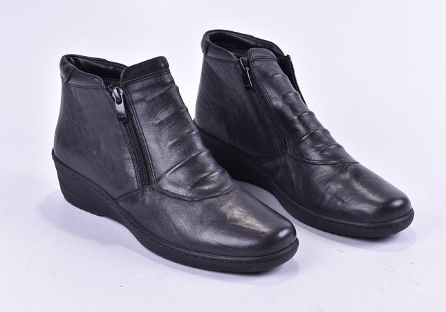 Dr. Feet Damen Stiefelette Boots EUR 38 Nr. 24-F 1666-Schuh-Gebraucht-secondhand