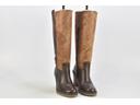 Pam Damen Stiefel Stiefelette Boots EUR 36 Nr. 24-B 1876-Schuh-Gebraucht-secondhand