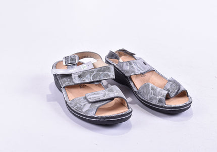 Finn Comfort Damen Sandale Sandalette UK 3,5 Nr. 24-SD 3950-Schuh-Gebraucht-secondhand