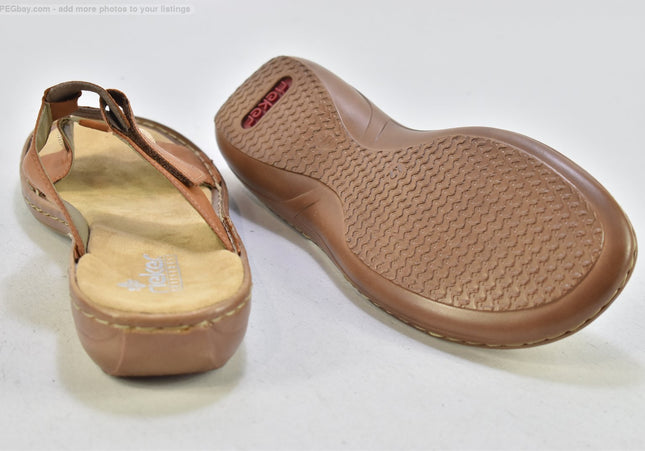 Rieker  Damen Sandale Pantolette  EUR 42 Nr. 26-S 1307