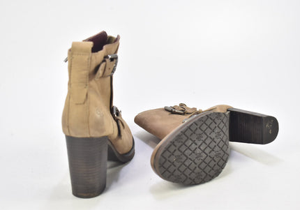 Marc O´Polo Damen Stiefelette Boots UK 5,5 Nr. 24-M 2801-Schuh-Gebraucht-secondhand