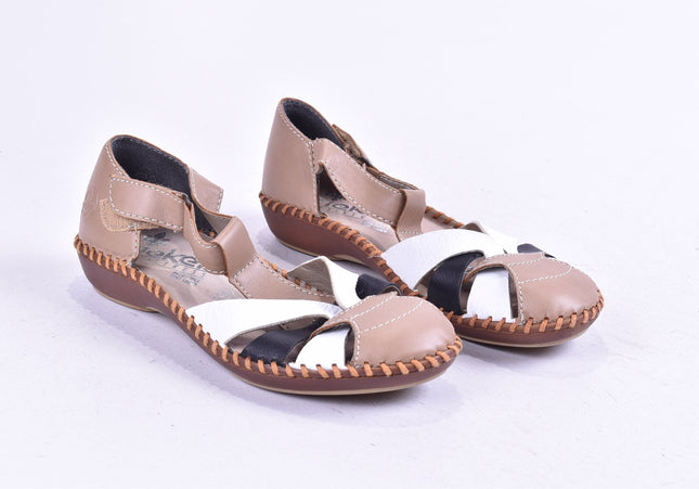 Rieker Damen Sandale Sandalette EUR 37 Nr. 24-SD 2826-Schuh-Gebraucht-secondhand