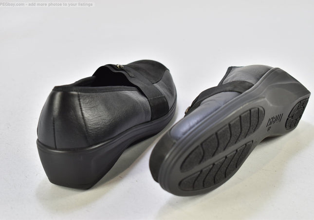 Meisi Damen Halbschuhe Slipper Ballerinas UK 7 Nr. 25-U 2489