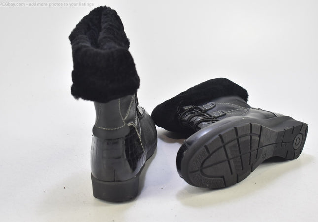 Jürgen Hirsch Damen Stiefelette Boots EUR 40 Nr. 24-B 5359-Schuh-Gebraucht-secondhand