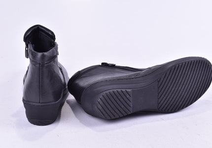 Dr. Feet Damen Stiefelette Boots EUR 38 Nr. 24-F 1666-Schuh-Gebraucht-secondhand