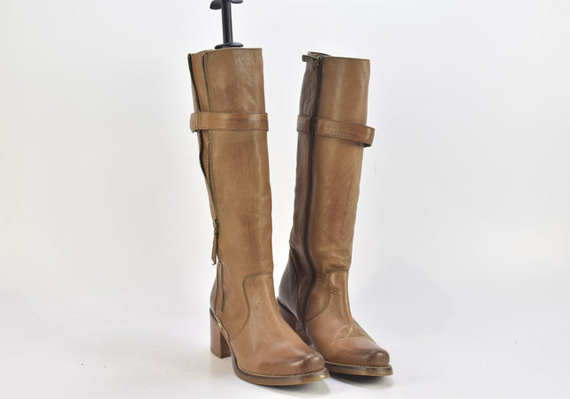 Manas Damen Stiefel Stiefelette Boots EUR 36 Nr. 24-B 3878-Schuh-Gebraucht-secondhand