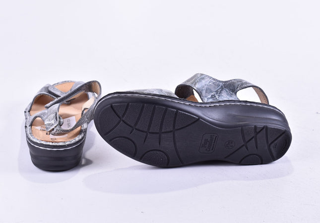 Finn Comfort Damen Sandale Sandalette UK 3,5 Nr. 24-SD 3950-Schuh-Gebraucht-secondhand