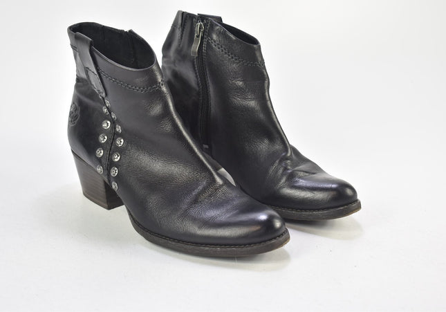 Marco Tozzi Damen Stiefelette Boots EUR 38 Nr. 24-F 3098-Schuh-Gebraucht-secondhand