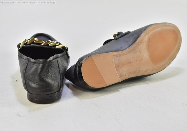 Tommy Hilfiger Damen Halbschuhe Slipper Ballerinas  EUR 38 Nr. 26-U 114