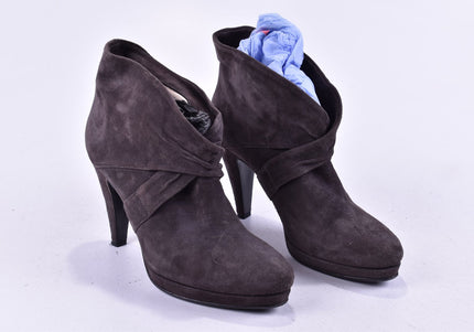 Gaia D´Este Damen Stiefelette Boots EUR 38 Nr. 24-M 776-Schuh-Gebraucht-secondhand