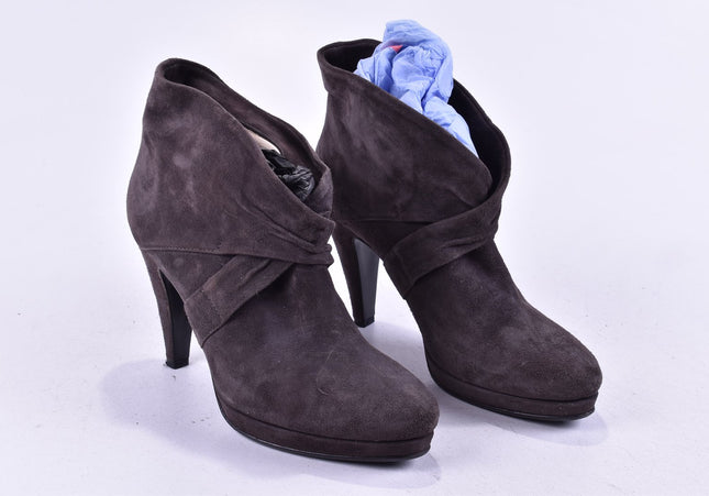 Gaia D´Este Damen Stiefelette Boots EUR 38 Nr. 24-M 776-Schuh-Gebraucht-secondhand