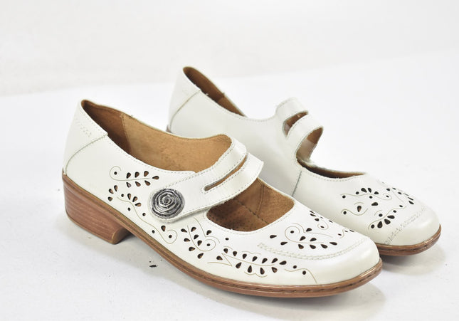 Hush Puppies Damen Halbschuhe Slipper Ballerinas UK 7 Nr. 24-J 740-Schuh-Gebraucht-secondhand