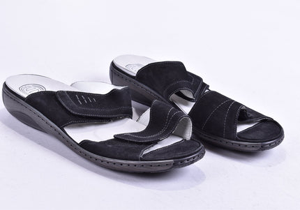 Waldläufer Damen Sandale Pantolette UK 10 Nr. 24-SD 3365-Schuh-Gebraucht-secondhand