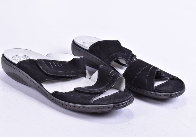 Waldläufer Damen Sandale Pantolette UK 10 Nr. 24-SD 3365-Schuh-Gebraucht-secondhand