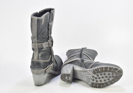 Super In Damen Stiefelette Boots EUR 41 Nr. 24-M 451-Schuh-Gebraucht-secondhand