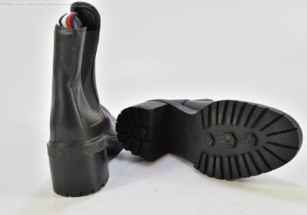 Tommy Hilfiger Damen Stiefelette Boots EUR 40 Nr. 25-B 557-second hand-gebrauchte Schuhe-SchuhGebraucht