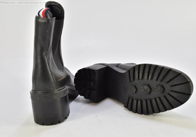 Tommy Hilfiger Damen Stiefelette Boots EUR 40 Nr. 25-B 557-second hand-gebrauchte Schuhe-SchuhGebraucht