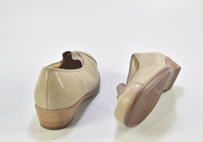 Waldläufer Damen Halbschuhe Slipper Ballerinas UK 7 Nr. 24-N 2627-Schuh-Gebraucht-secondhand