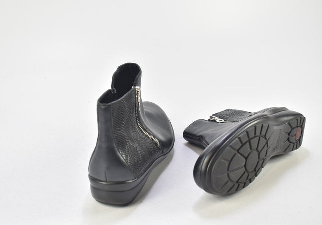 Goldkrone Damen Stiefelette Boots UK 4 Nr. 24-B 11-Schuh-Gebraucht-secondhand