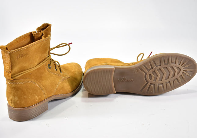 s.Oliver Damen Stiefelette Boots EUR 39 Nr. 24-F 2118-Schuh-Gebraucht-secondhand