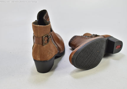 Rieker  Damen Stiefelette Boots  EUR 38 Nr. 25-B 2854