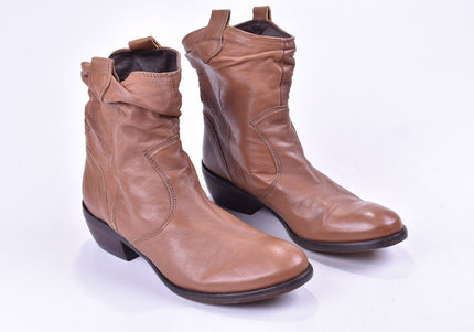Zanon&Zago Damen Stiefelette Boots EUR 39 Nr. 23-Y 731-Schuh-Gebraucht-secondhand