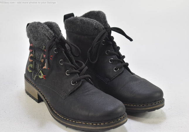 Rieker Damen Stiefelette Boots EUR 37 Nr. 24-B 5255-Schuh-Gebraucht-secondhand