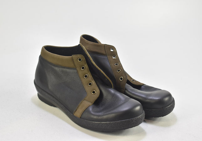 Berkemann Damen Stiefelette Boots UK 7 Nr. 24-B 2163-Schuh-Gebraucht-secondhand