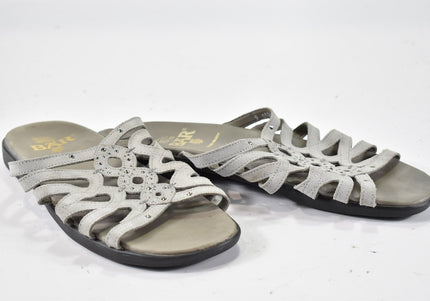 Bär Damen Sandale Pantolette UK 9 Nr. 24-SD 3213-Schuh-Gebraucht-secondhand