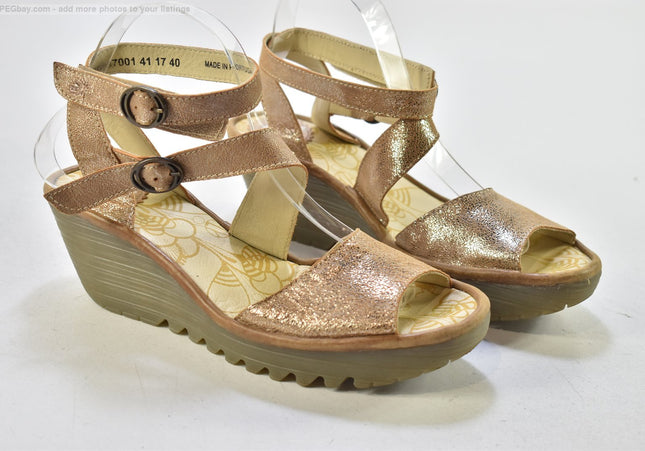 Fly London  Damen Sandale Sandalette  EUR 40 Nr. 26-S 2158