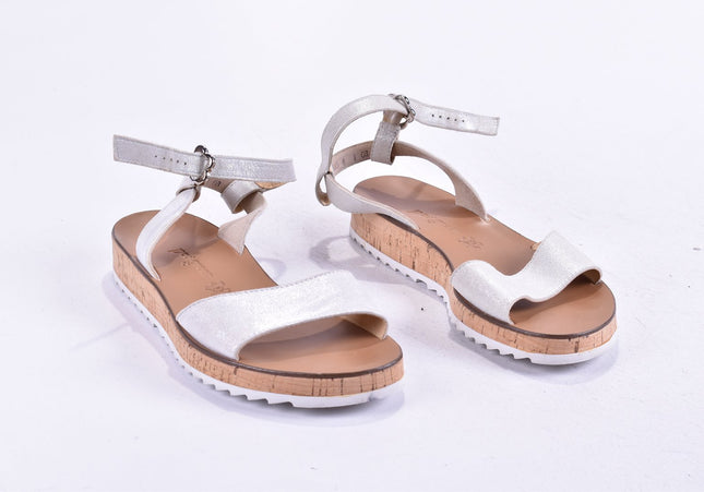 Paul Green Damen Sandale Sandalette UK 4 Nr. 24-SD 3953-Schuh-Gebraucht-secondhand